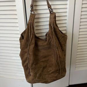 ASH suede boho bag in excellent condition